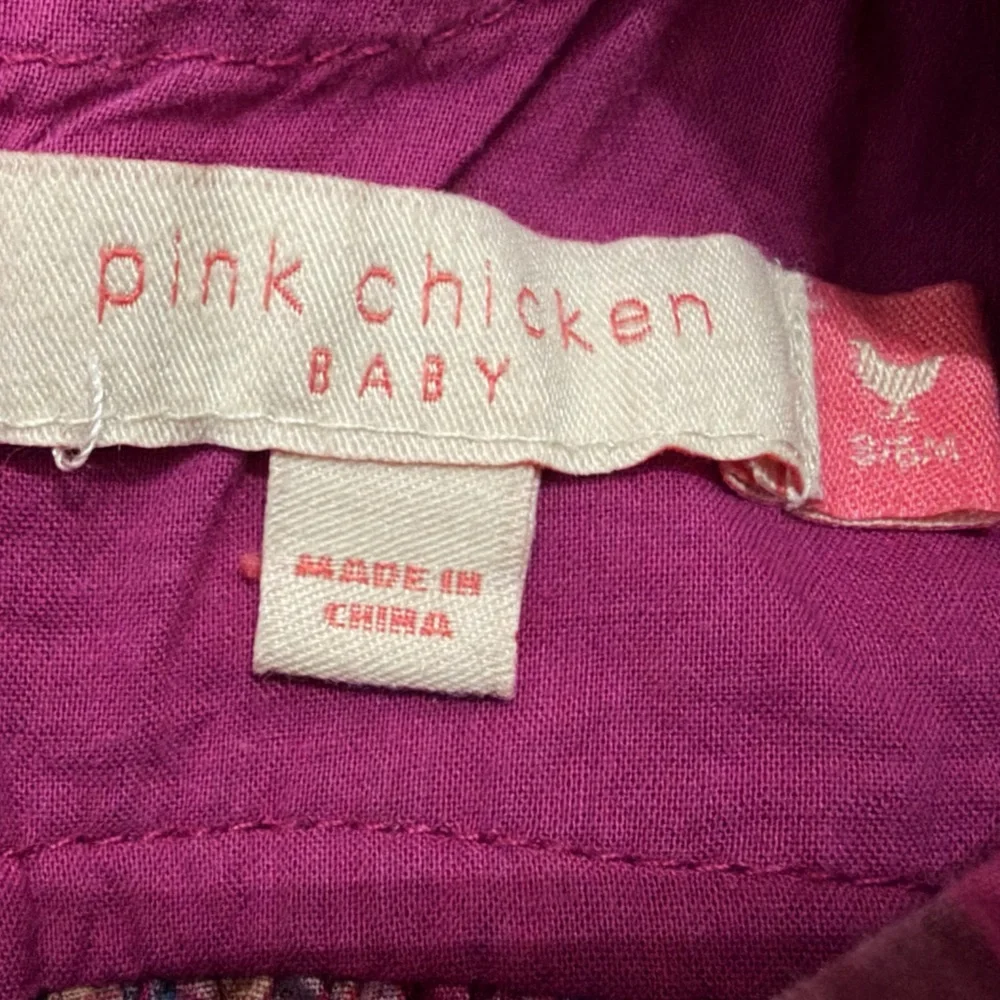 Pink Chicken Floral Long Sleeve Dress Bsby Girl 6 months